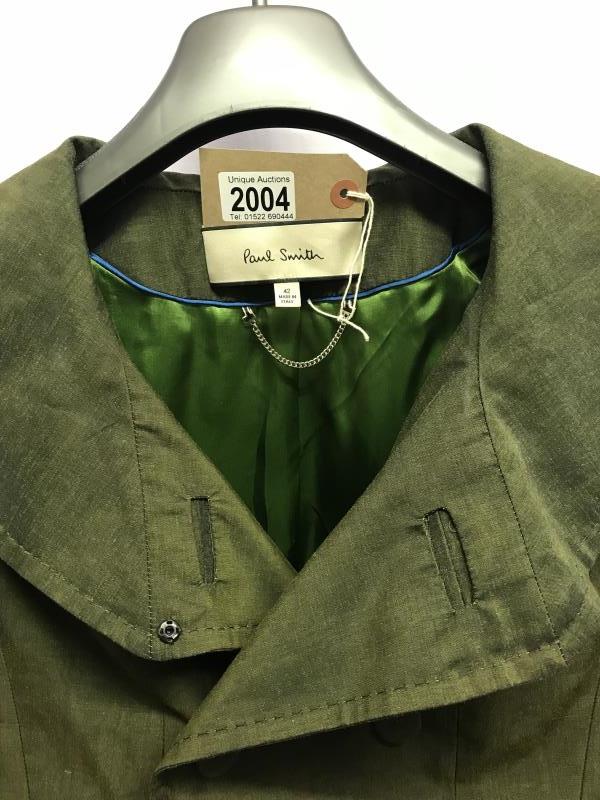 Paul Smith green / brown Italian Jacket, size 42 - Image 2 of 3