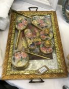 A dressing table set