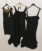 Four black dresses Including Lauren -Ralf Lauren and Frank Usher, in various styles &designs