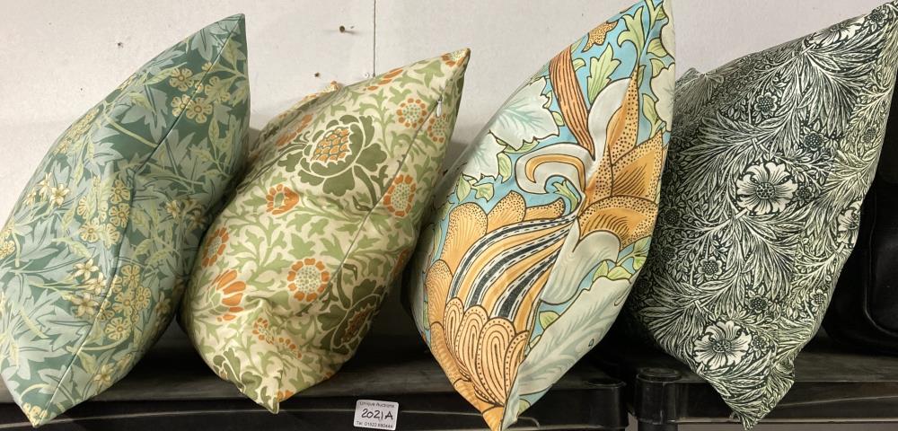 4 new William Morris cushions