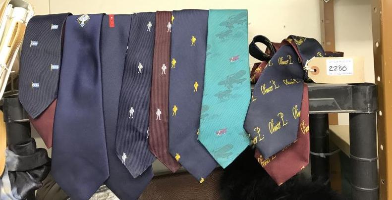 A quantity of ties