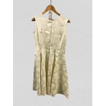 Handmade vintage style cream day dress