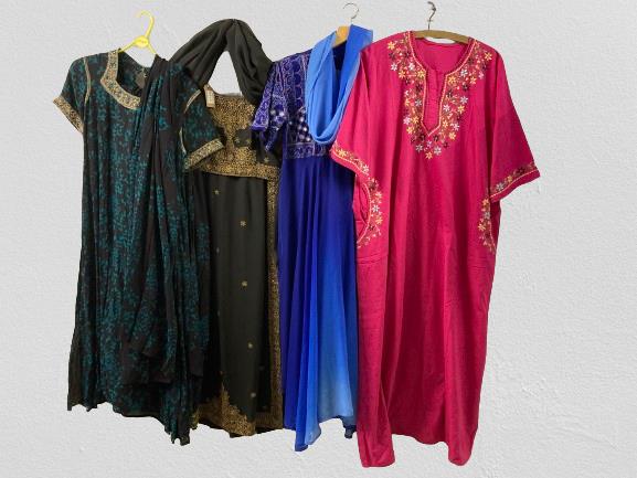 Four sarees in lovely condition