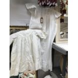 Two childrens vintage gowns