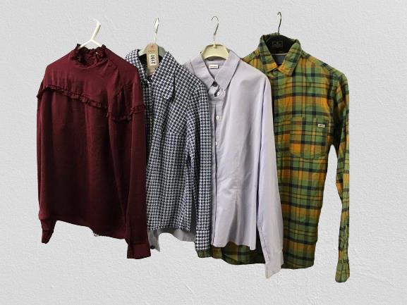 A vintage 1970's St Micheals blouse and 3 other vintage style tops - Bild 3 aus 3