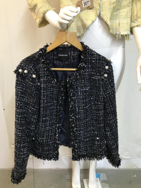 Two Woven boucle jackets. River Island size 12 and Kaleidoscope size 14 - Image 3 of 7