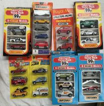 Matchbox Tesco value packs etc including price busters, Royal Mail etc