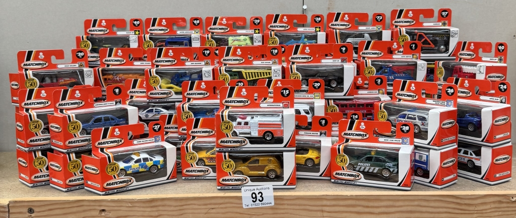 A Matchbox complete set of no 1 - 75. 75 Models