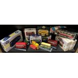 3 Corgi classics boxed buses, lledo, Oxford diecast etc & A quantity of unboxed