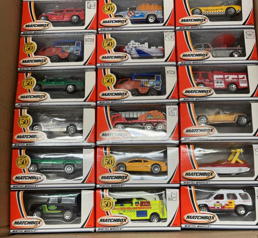 A box of boxed Matchbox 50th anniversary models - Image 3 of 3