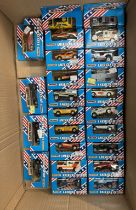 A box of Matchbox American editions