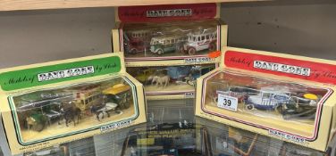 4 boxed Lledo Days Gone model gift sets