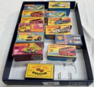 13 boxed Matchbox including Superfast