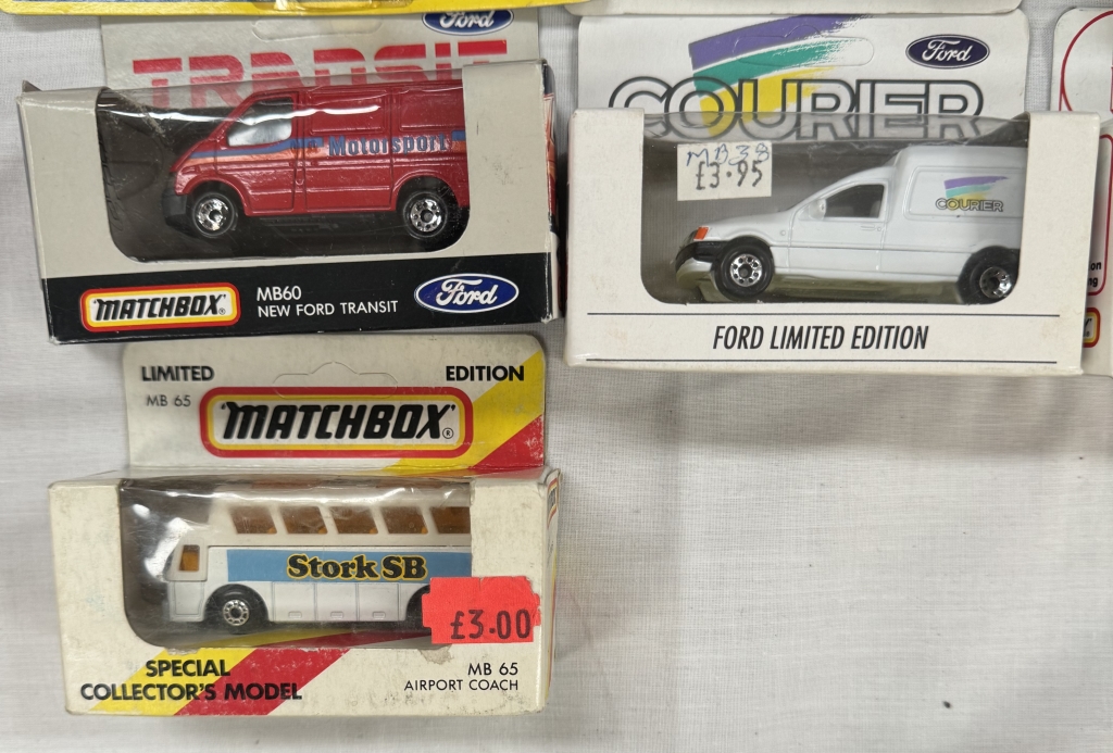 20 Matchbox models in boxes and blister packs and a Corgi transit van - Image 3 of 5