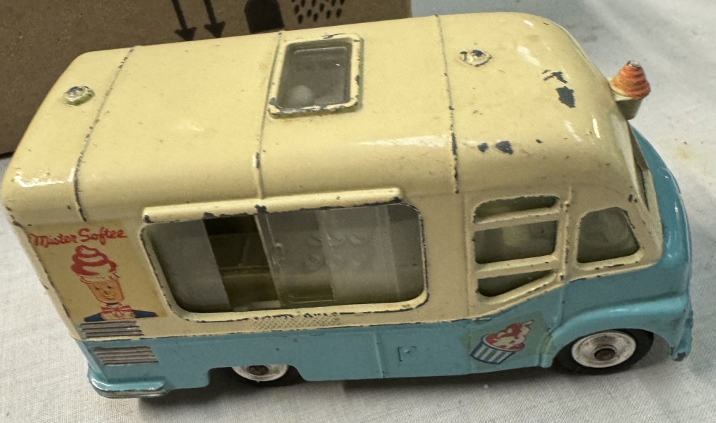 An unboxed Corgi tri-deck car transporter, Thames ice cream vans, Holmes wrecker etc - Image 3 of 7