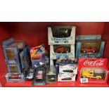 A quantity of mixed diecast including Ertl classic vehicles etc