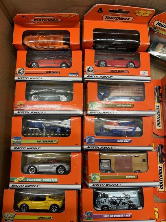 A quantity of boxed Matchbox cars in orange boxes - Bild 2 aus 5