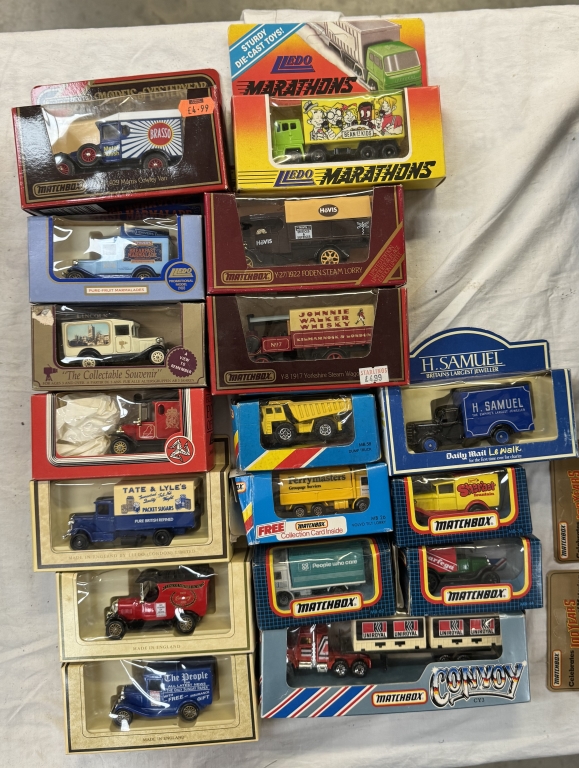 A large box of Matchbox cars etc including Corgi Yesteryear & Playmobile - Image 8 of 8