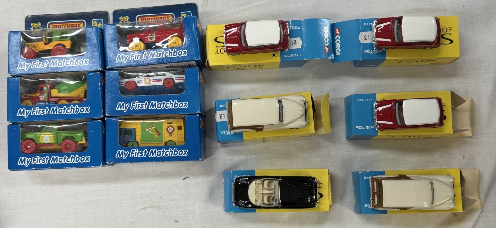 6 boxed 'My first Matchbox' and 6 Corgi Solido century of cars models - Image 2 of 6
