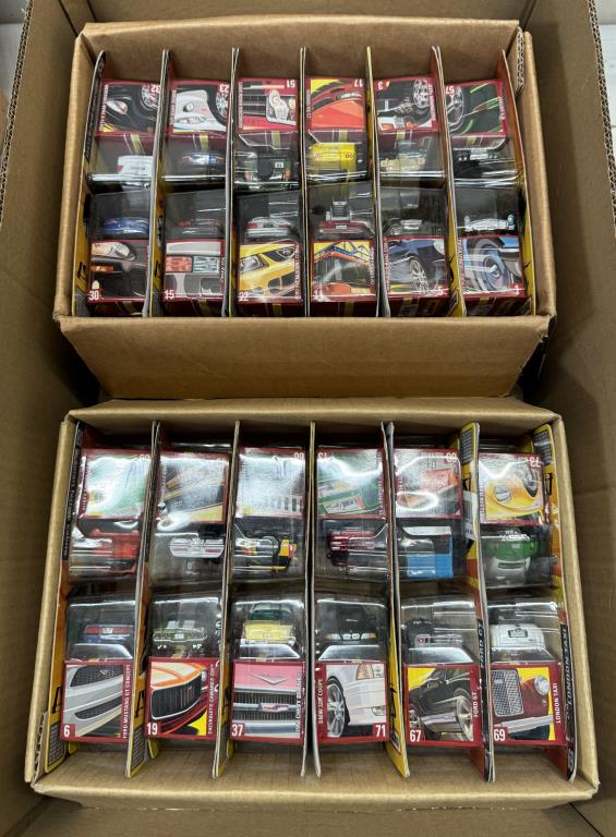 2 complete Matchbox Superfast dealer/retail/trade boxes (24 models ) - Image 2 of 7