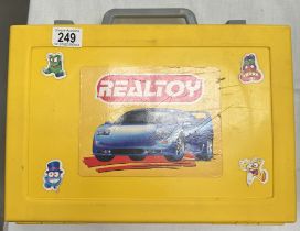 A vintage Realtoy car storage hard case
