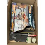A Matchbox motorcity 400 MC400 roadway, no cars, completeness unknown. Box in poor condition.