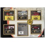 A Matchbox collectables 50th anniversary commemerative series gift set