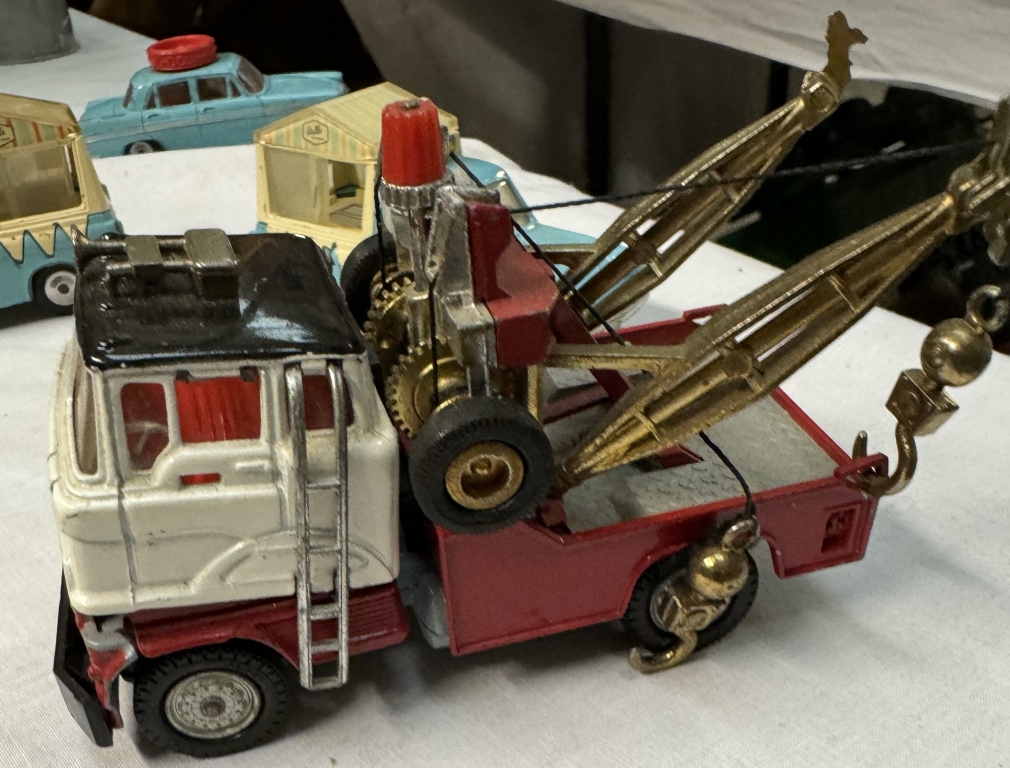 An unboxed Corgi tri-deck car transporter, Thames ice cream vans, Holmes wrecker etc - Image 2 of 7