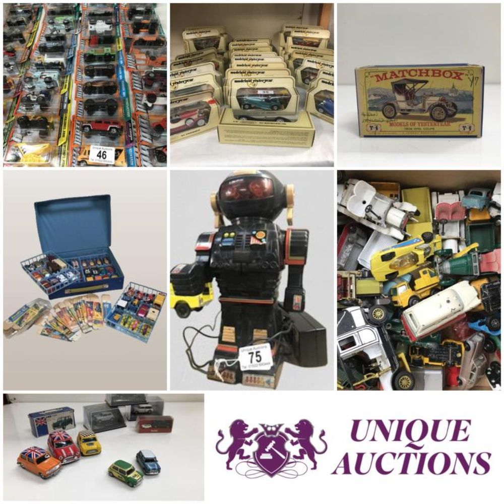 A Toy and Die-Cast Auction including The Dixon Matchbox Collection