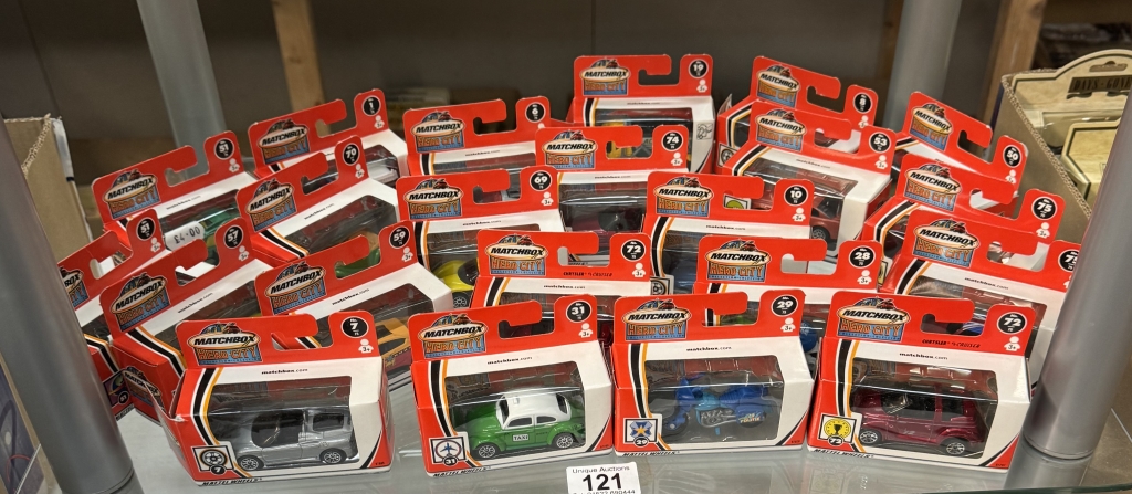 22 Matchbox Herd - City model cars