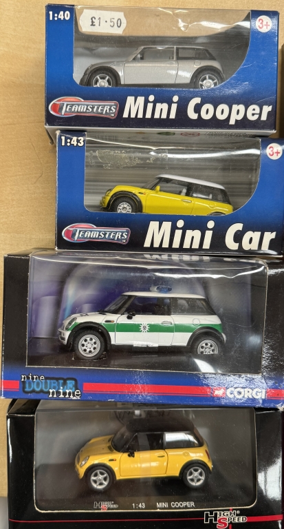 A quantity of boxed Mini's by various makers including Vanguards, Corgi, High speed etc - Image 3 of 5