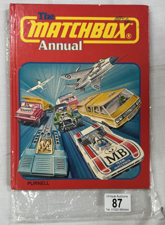 A Rare The Matchbox annual 1979