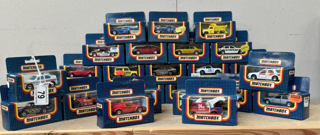 28 Matchbox 1 - 75 boxed models