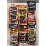 A large box of Matchbox models