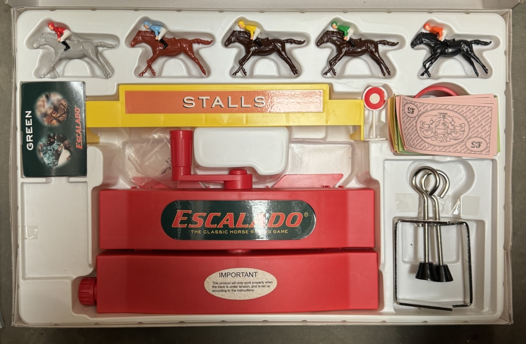 A boxed Chad Valley Escalado horse racing game. - Image 4 of 10