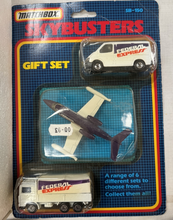 2 Matchbox sky busters gift sets and 2 others, Corgi Concorde and Atlas Jet age military aircraft - Bild 4 aus 9