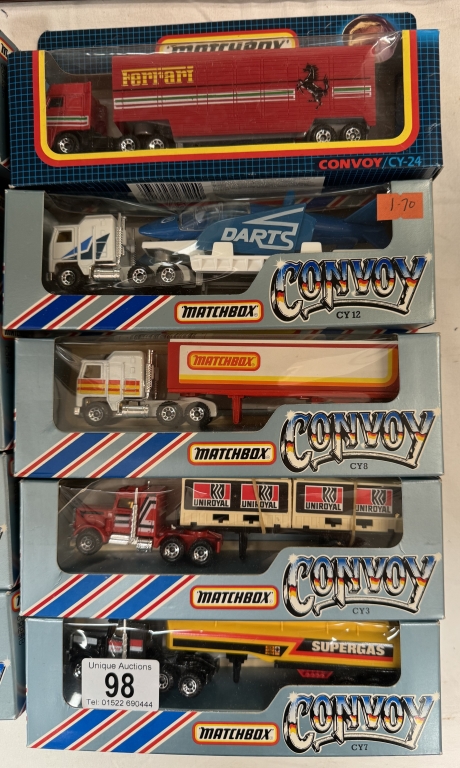 10 Matchbox Convoy lorries - Image 3 of 3