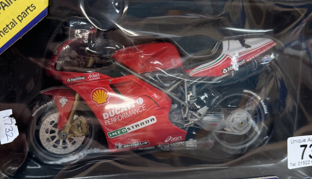 A boxed Protar 1/9 scale Ducati 998, Fogarty 99 motorcycle - Image 2 of 2