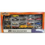 A boxed Matchbox 20 pack set ready for action models