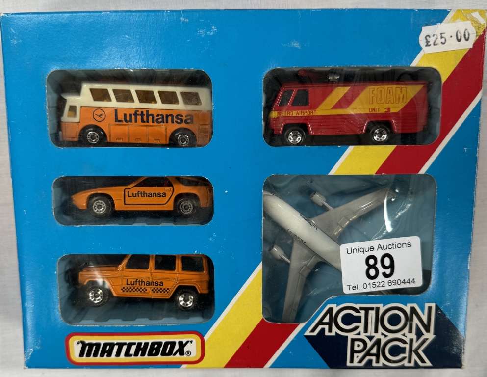 A Matchbox action pack G-11 gift set