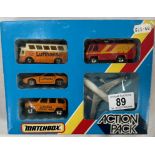 A Matchbox action pack G-11 gift set