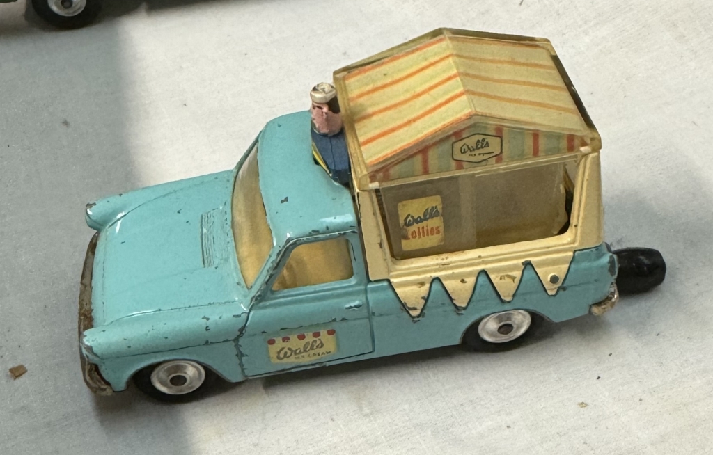 An unboxed Corgi tri-deck car transporter, Thames ice cream vans, Holmes wrecker etc - Image 4 of 7