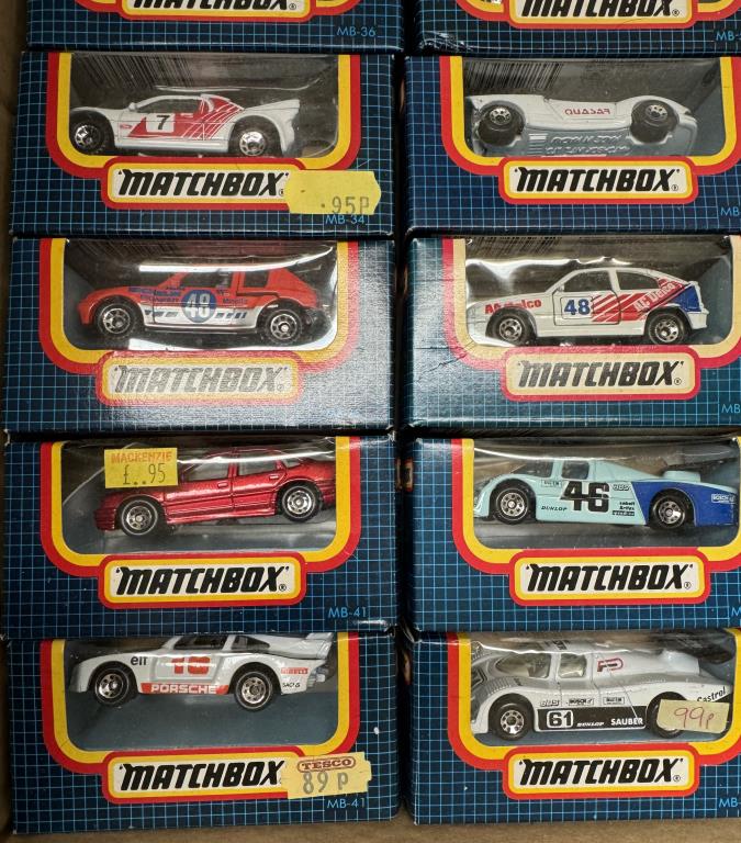 30 boxed Matchbox cars in blue boxes - Image 3 of 5
