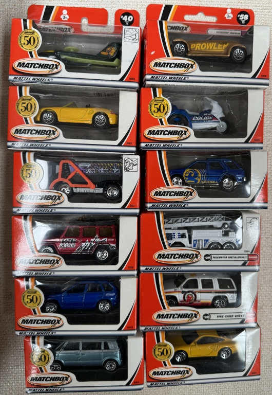 30 Matchbox Mattel wheels 1-75 models - Bild 2 aus 3