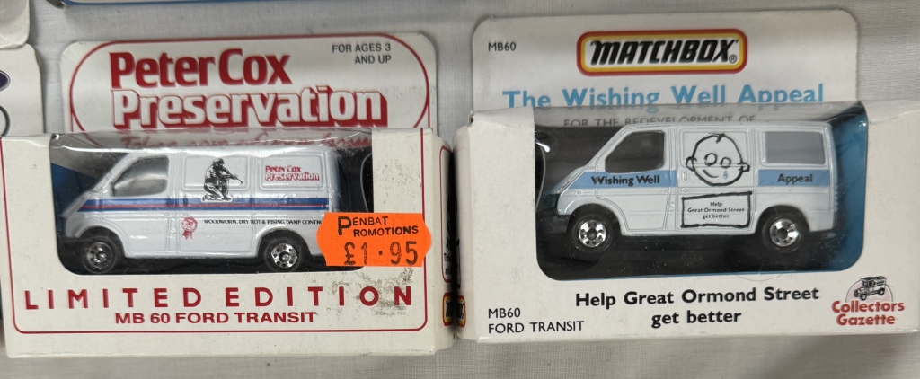 20 Matchbox models in boxes and blister packs and a Corgi transit van - Image 4 of 5