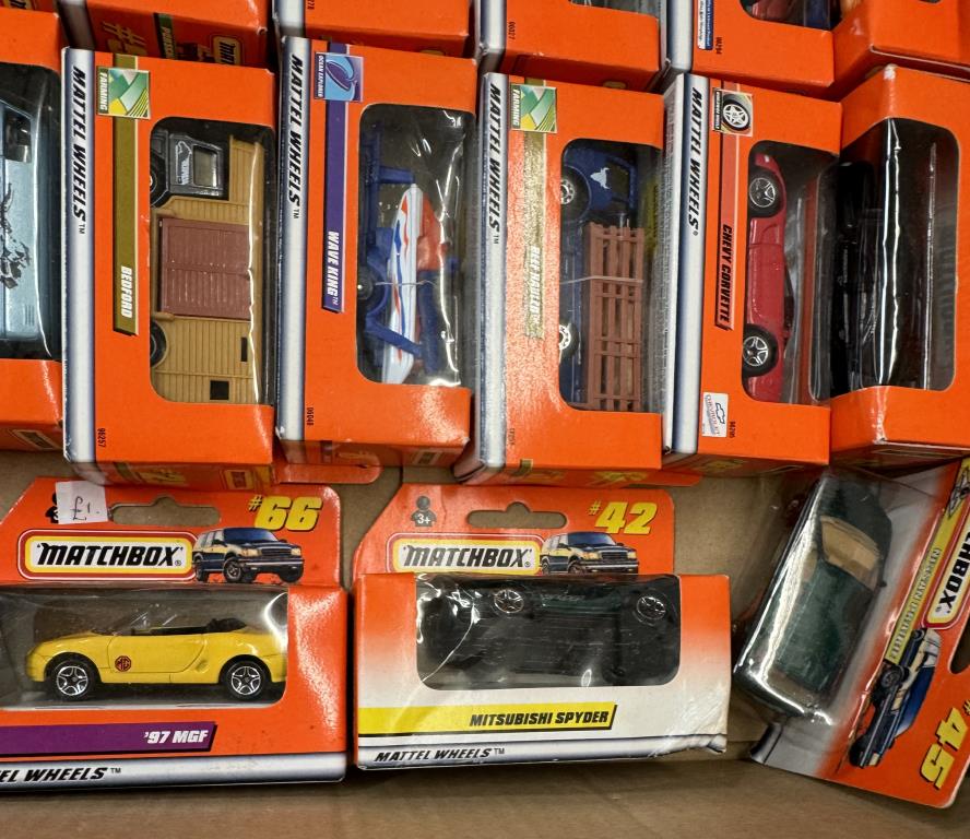 A quantity of boxed Matchbox cars in orange boxes - Bild 5 aus 5