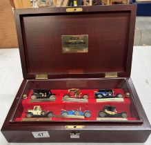 A Matchbox wooden boxed case models of Yesteryear connoisseurs collection limited edition