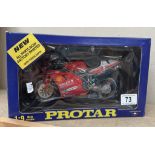A boxed Protar 1/9 scale Ducati 998, Fogarty 99 motorcycle
