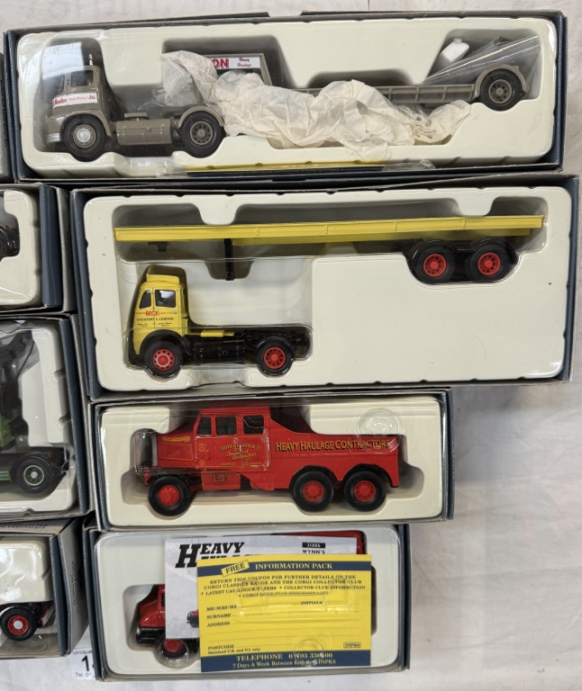 8 Corgi Classics heavy haulage lorries - Image 4 of 4