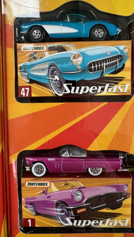 A Matchbox superfont collector tin limited edition 20500 with 6 cars - Image 3 of 5